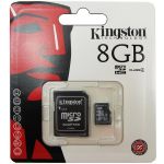KINGSTON KARTA PAMIĘCI MICRO SD 8GB + ADAPTER ORYGINALNA